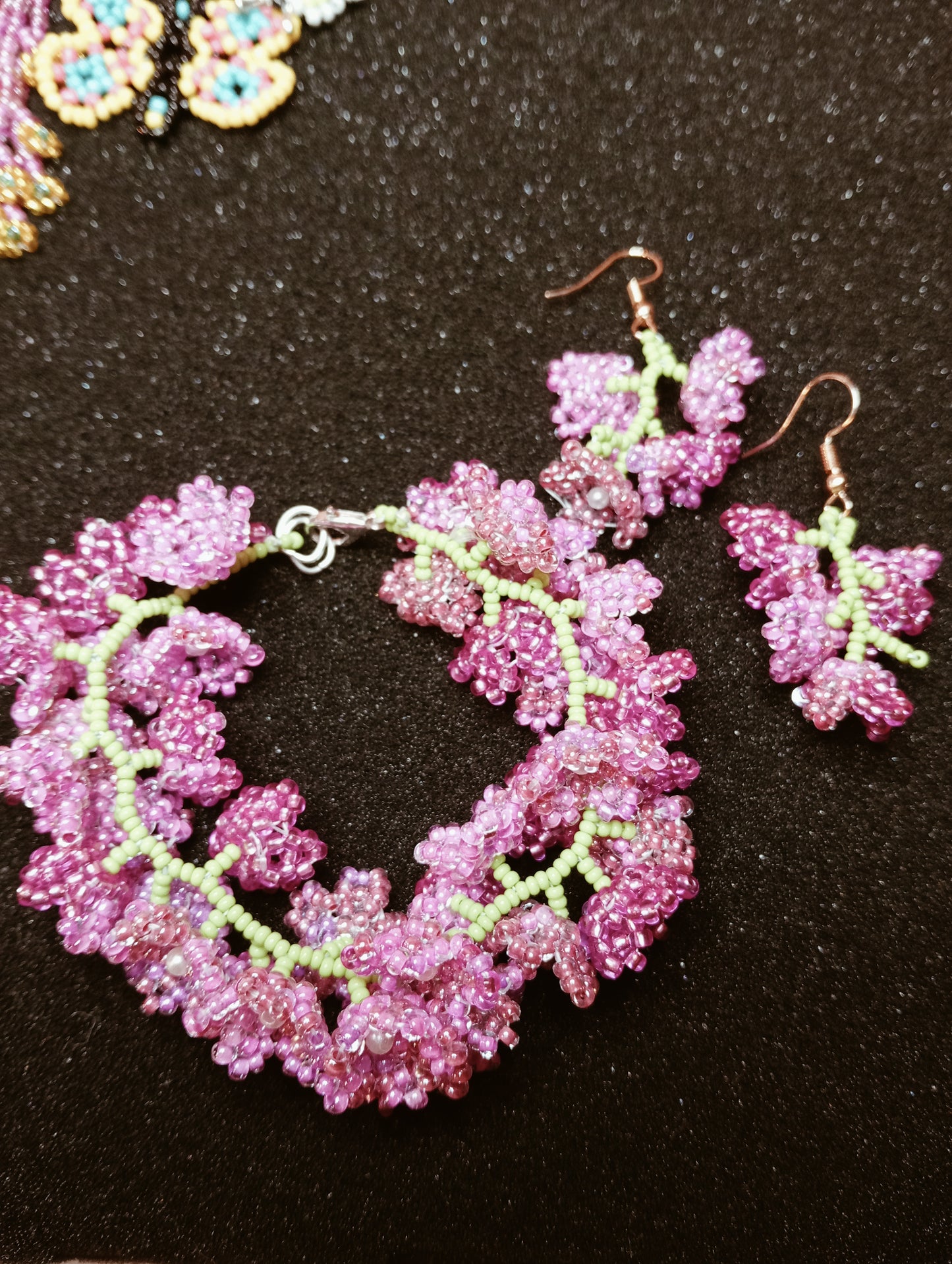 🌸 Cascata di Fiori – Parure Primavera 🌸